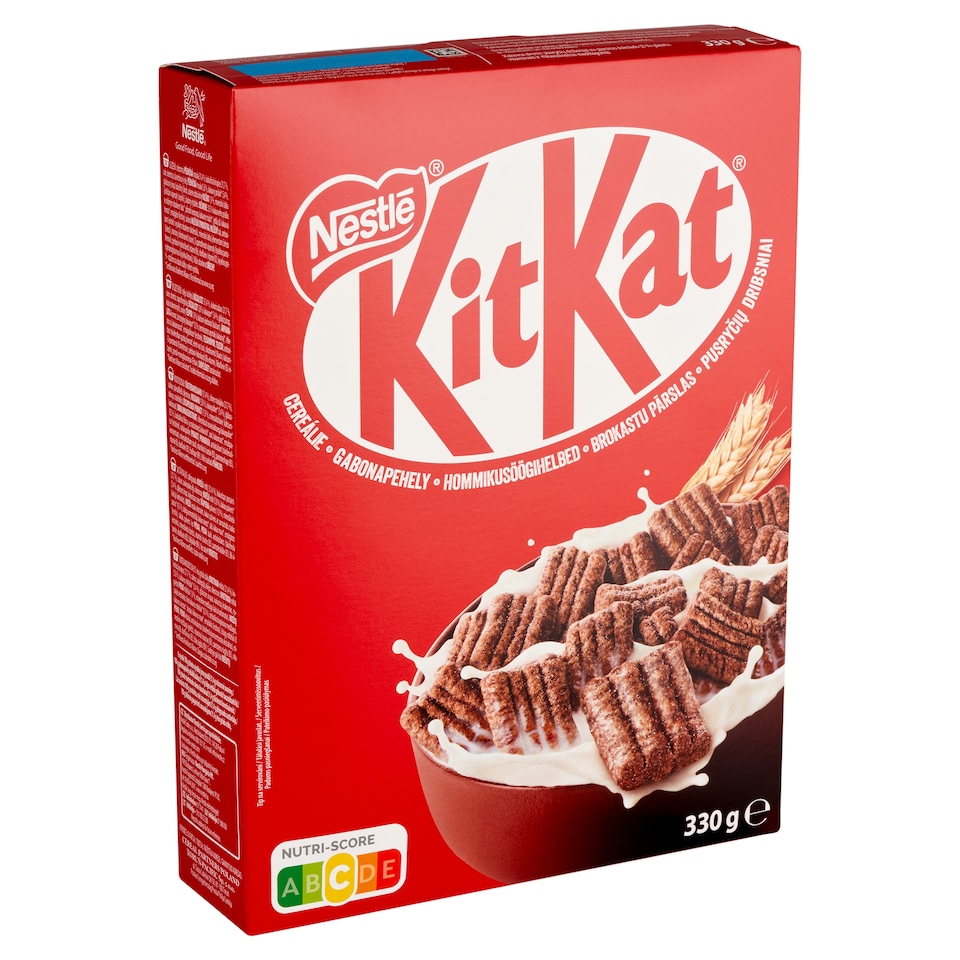 image 1 of KitKat Cocoa-Flavored Crunchy Cereal with Milk Chocolate, Vitamins and Minerals 330 g
