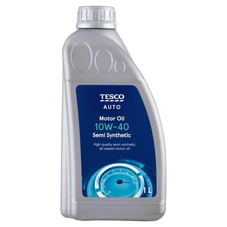 Tesco Auto Semi Synthetic 10W-40 Motor Oil 1 l