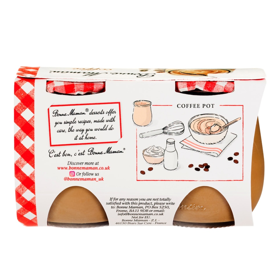 image 1 of Bonne Maman Coffee Pot 2x115g