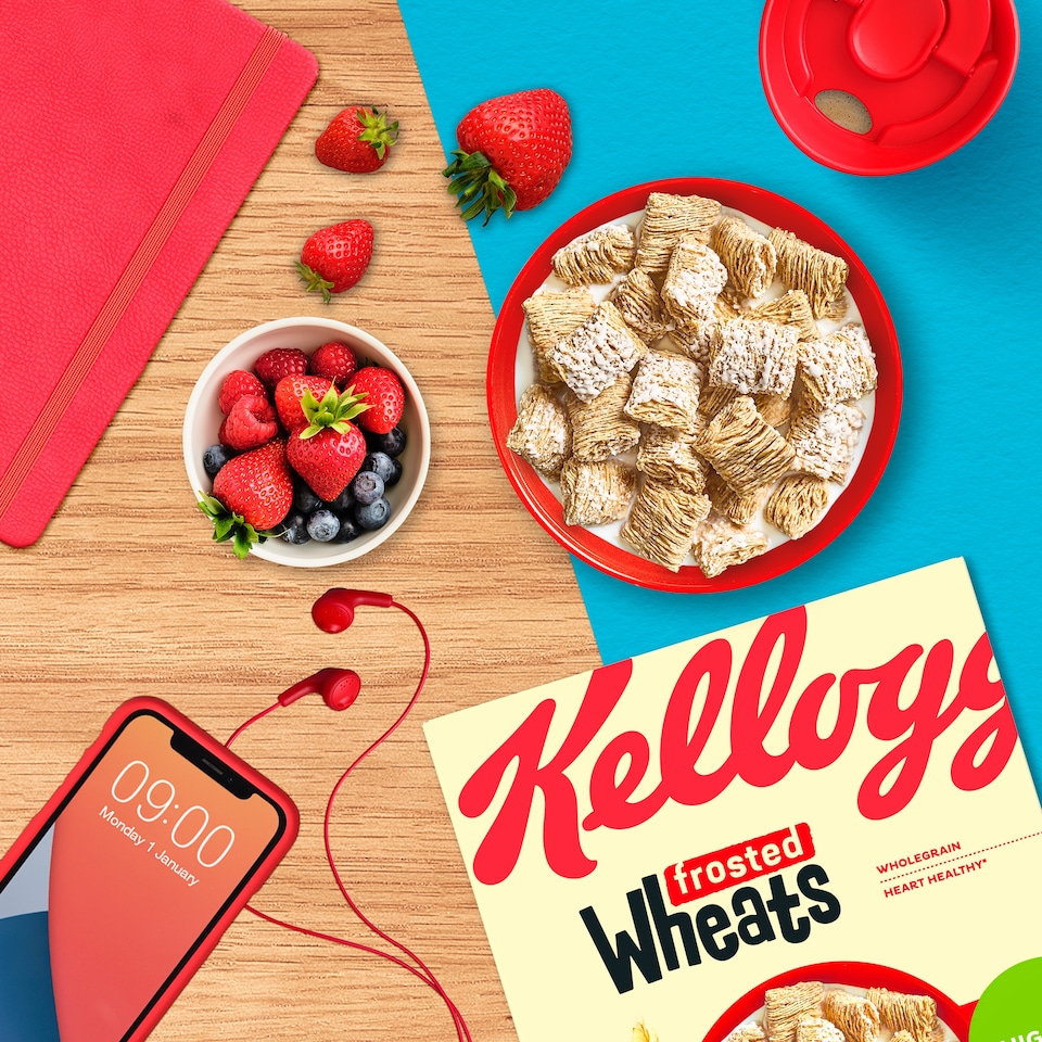 image 1 of Kellogg's Wheats Frosted Breakfast Cereal 500g