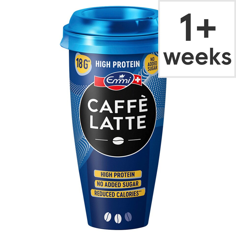 Emmi Caffe Latte High Protein Drink 230Ml Tesco Groceries