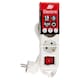 image 1 of Sky Electric KF-03CK-1,5M 3-Way Shockproof White Power Strip 1,5 m