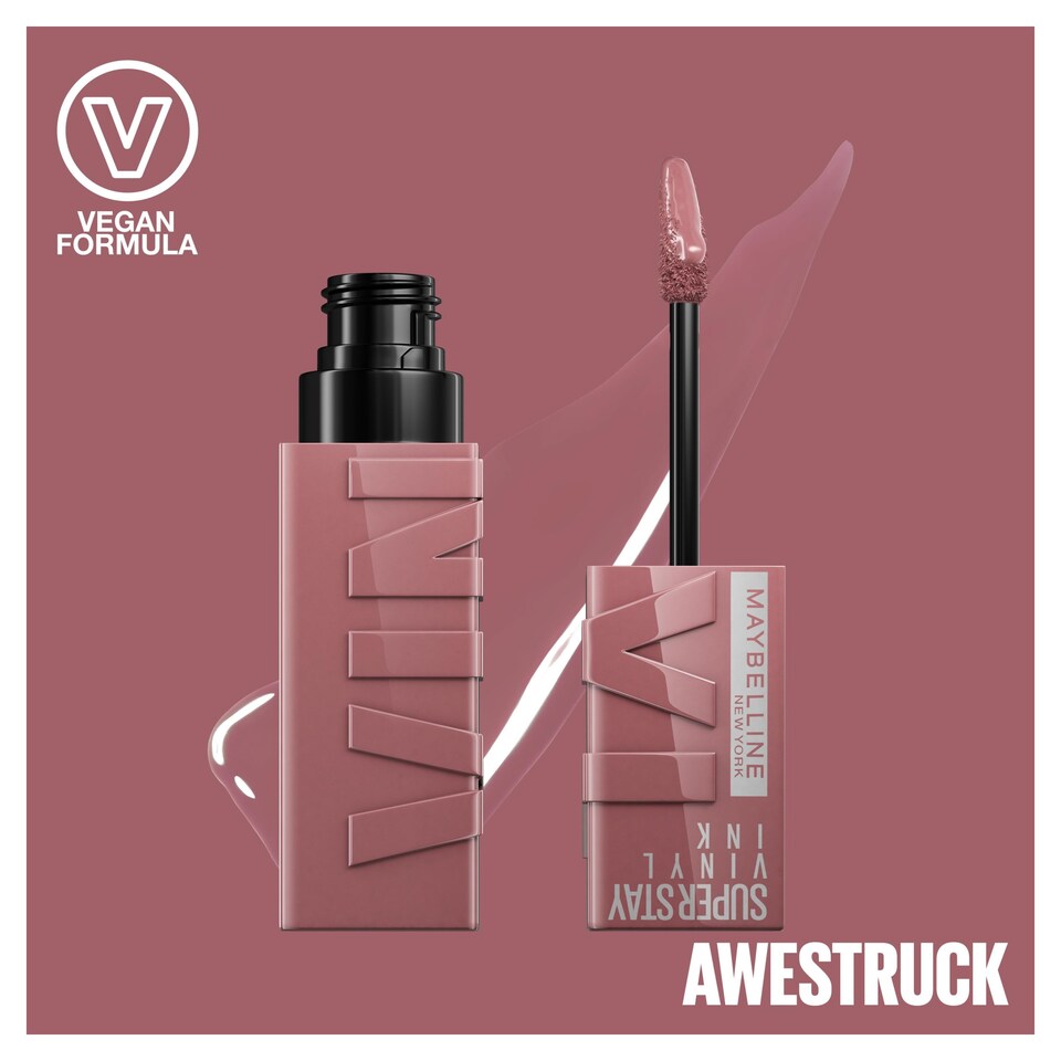 image 1 of Maybe Super Stay Vinyl Awestruck Liquid Lipstick