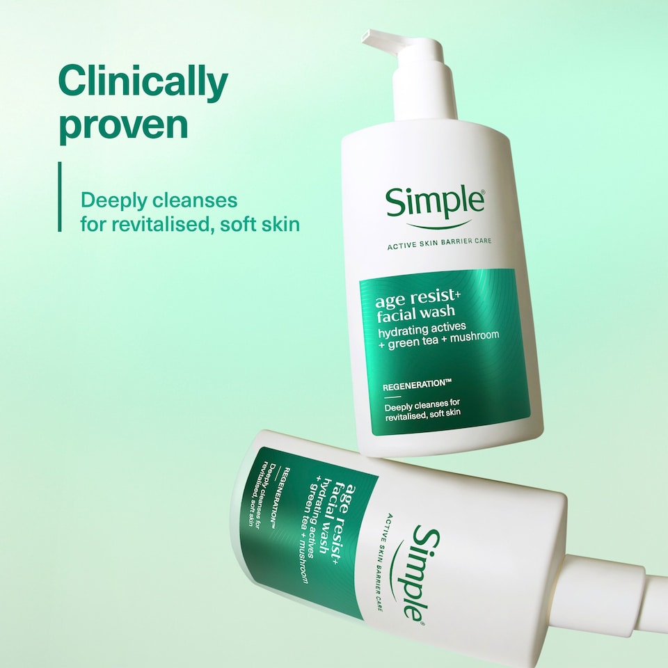 image 1 of Simple Age Resist+ Cleanser 240ml
