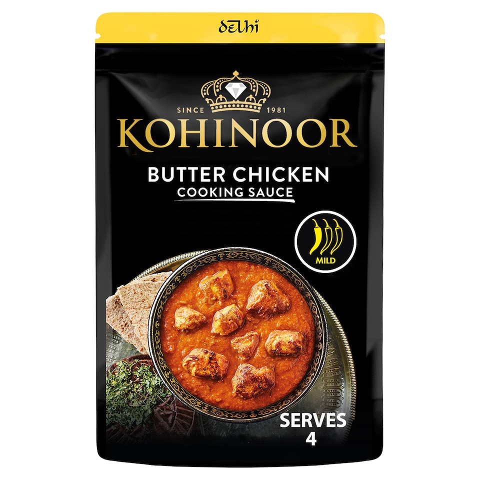 image 1 of Kohinoor Delhi Butter Chicken Cooking Sauce 375G