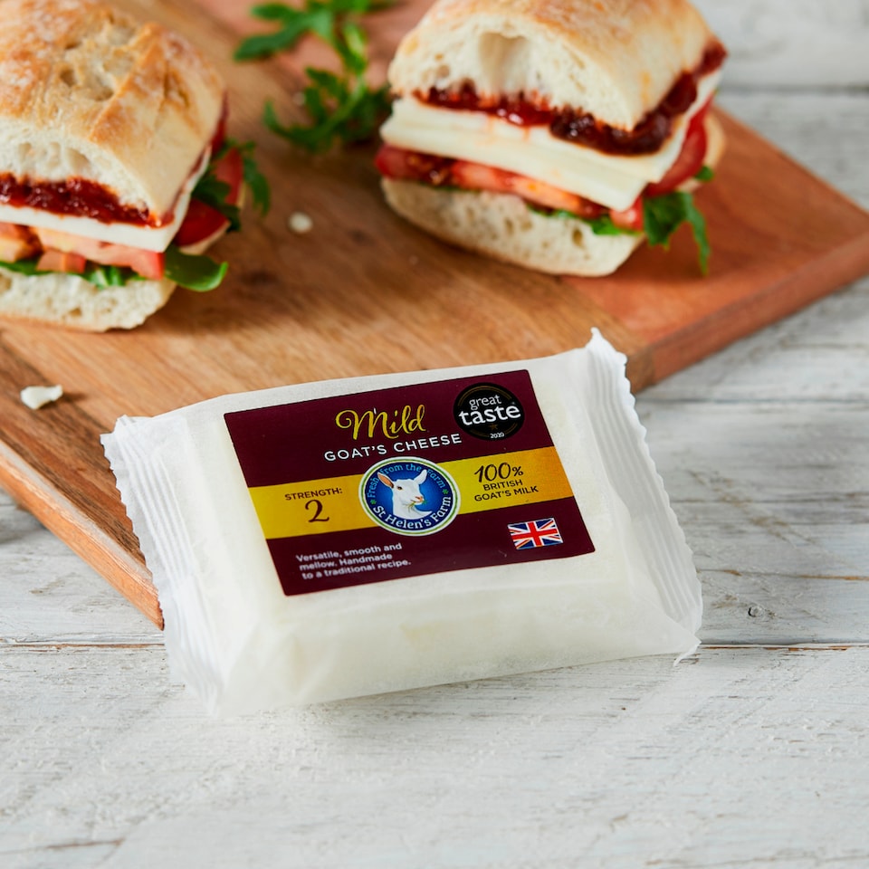 image 1 of St Helen's Farm Mild Goats Cheese 170G