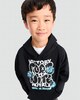 image 1 of Fortnite Victory Royale Slogan Cotton Rich Hoodie in Black