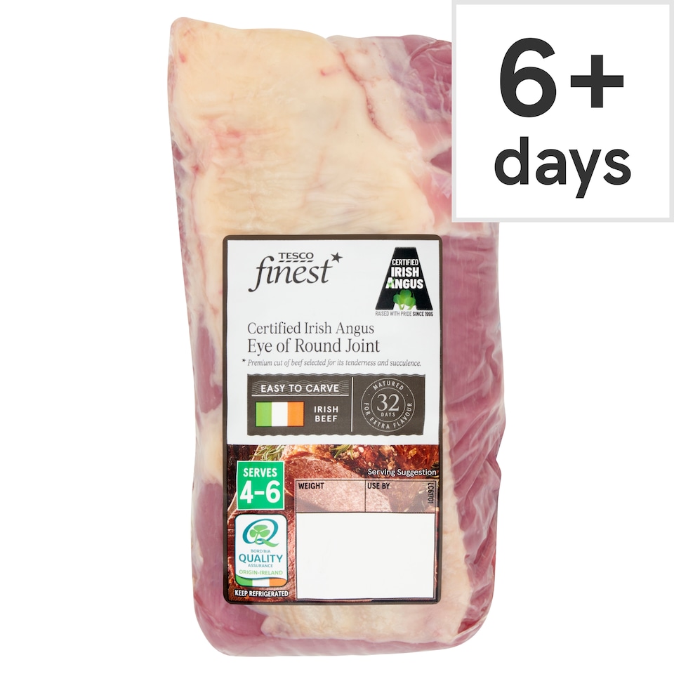 Tesco Finest Certified Irish Angus Eye of Round Joint 1kg