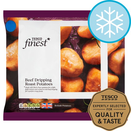Tesco Finest Beef Fat Roast Potatoes 800G Tesco Groceries