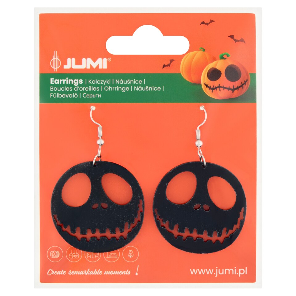 Jumi Halloween tök fülbevaló