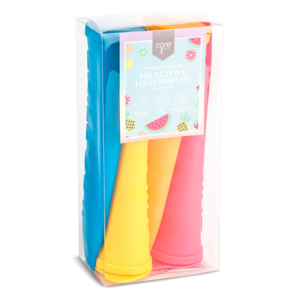 image 1 of Core Kitchen Ice Lolly Moulds 4 Piece