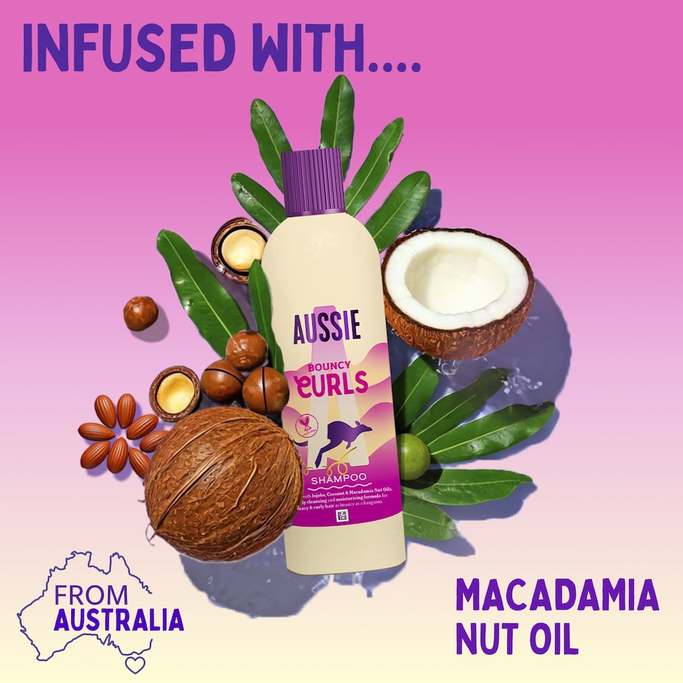 image 1 of Aussie Bouncy Curls Shampoo 300ml