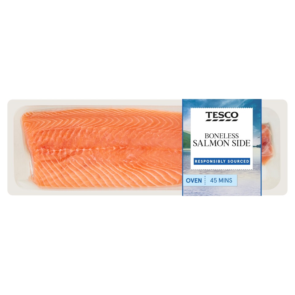 Tesco Boneless Salmon Side