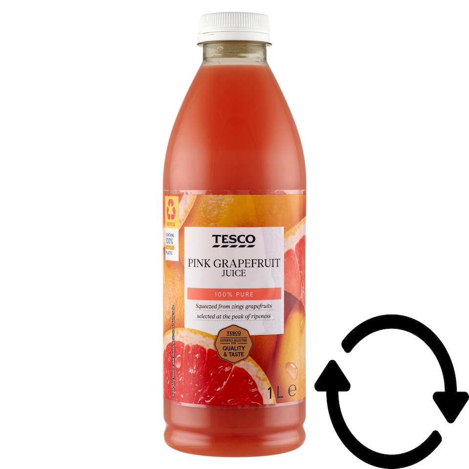 Tesco grapefruitlé gyümölcshússal 1 l