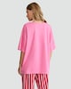image 3 of F&F Pure Cotton Candy Cane Club Pyjama Top in Pink