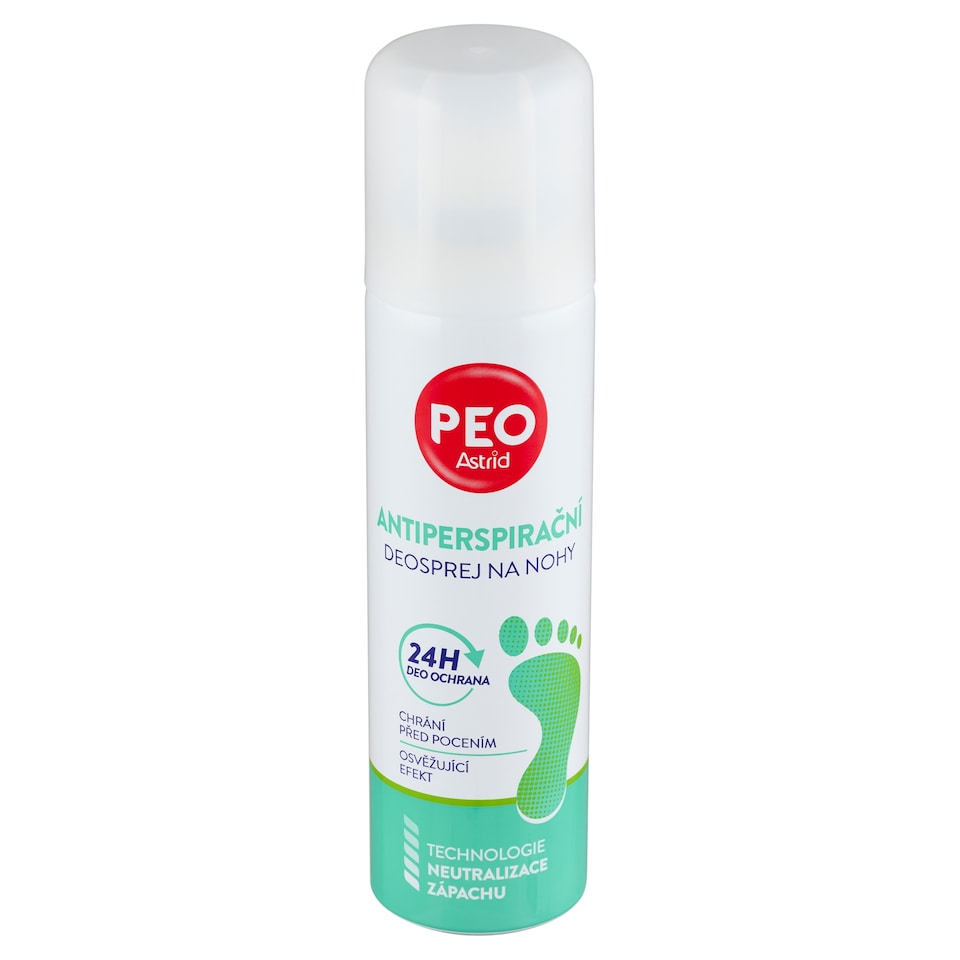 obrázok 1 z Astrid Peo Antiperspiračný deosprej na nohy 150 ml