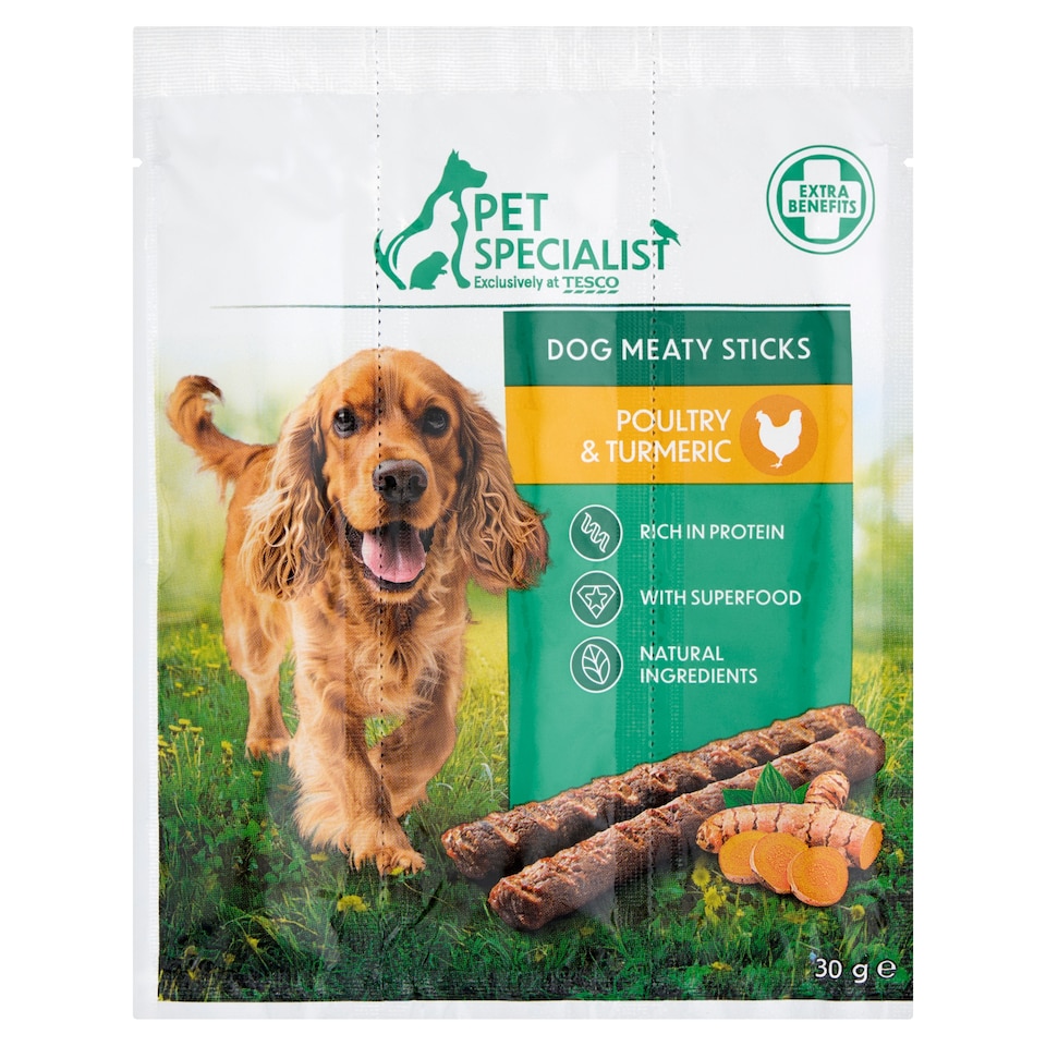 Pet Specialist Treat Bars Supplementary Pet Food for Adult Dogs 3 x 10 g (30 g)