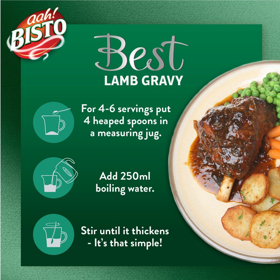 image 1 of Bisto Best Lamb Gravy 250g