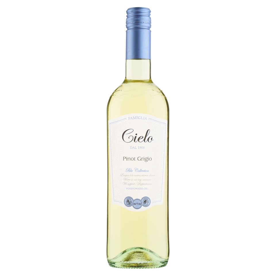 Cielo Pinot Grigio Delle Venezie DOC bílé polosuché víno 75cl