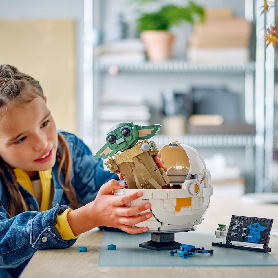 image 1 of LEGO Star Wars 75403 Grogu With Hover Pram