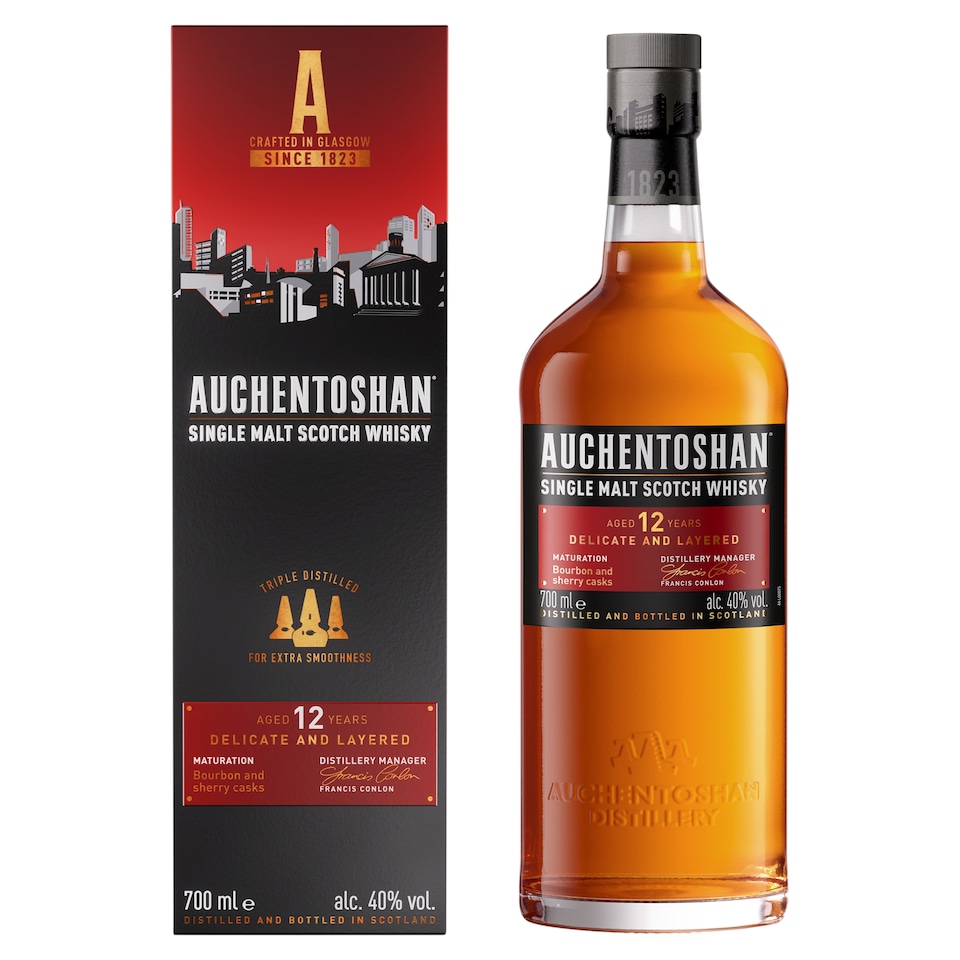 image 1 of Auchentoshan 12 Year Old Single Malt Scotch Whisky 70cl