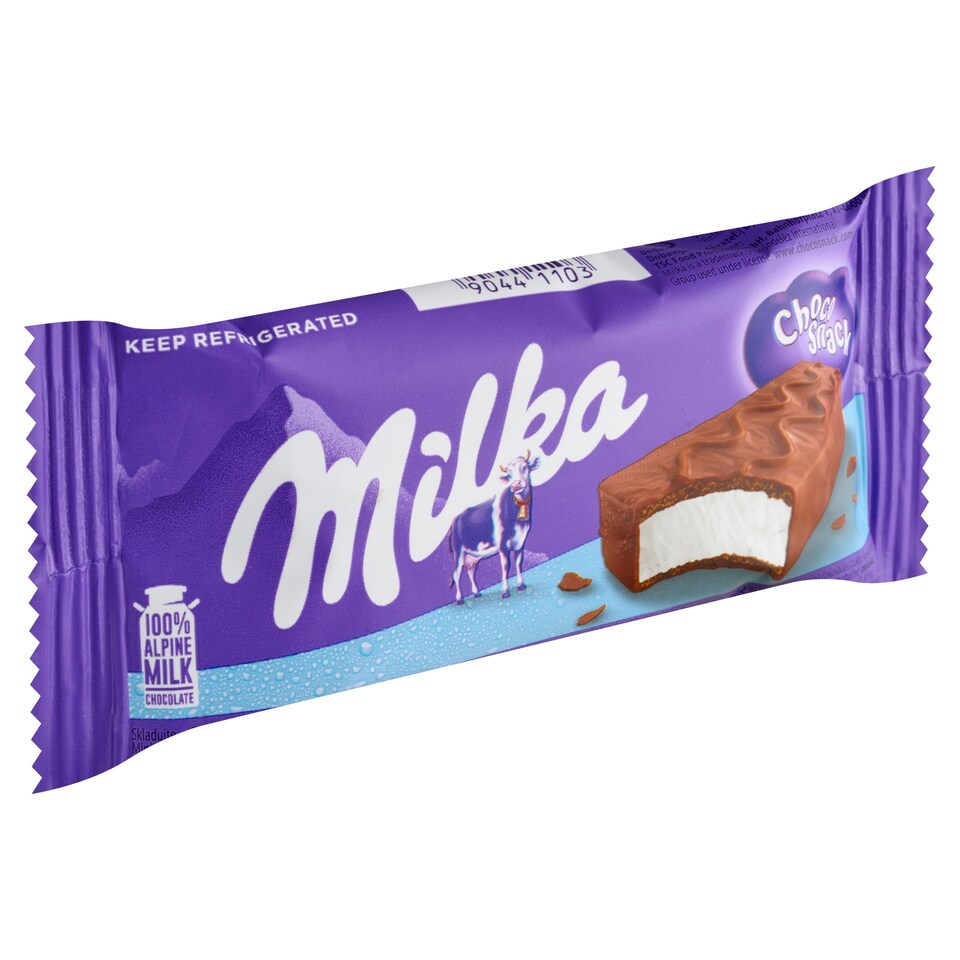 image 1 of Milka Choco Snack Cocoa Sponge Cake with Milk-Cream Filling Dipped in Milk Chocolate 27g