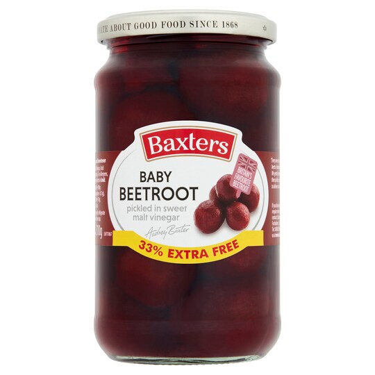 Baxters Baby Beetroot 340G +33% Free