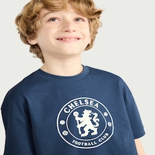 Chelsea FC 2-Piece T-shirt and Shorts Set in Navy