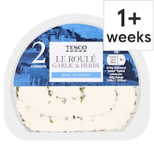 Tesco Le Roule Garlic & Herbs Cheese 150g