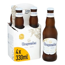 Hoegaarden White Beer 4X330 Ml Bottle