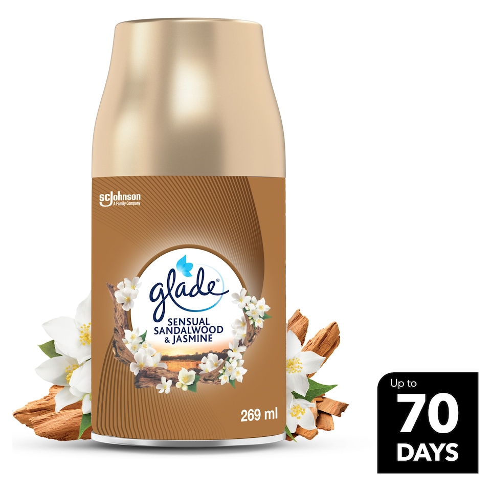 image 1 of Glade Automatic Spray Refill Sandalwood & Jasmine 269ml
