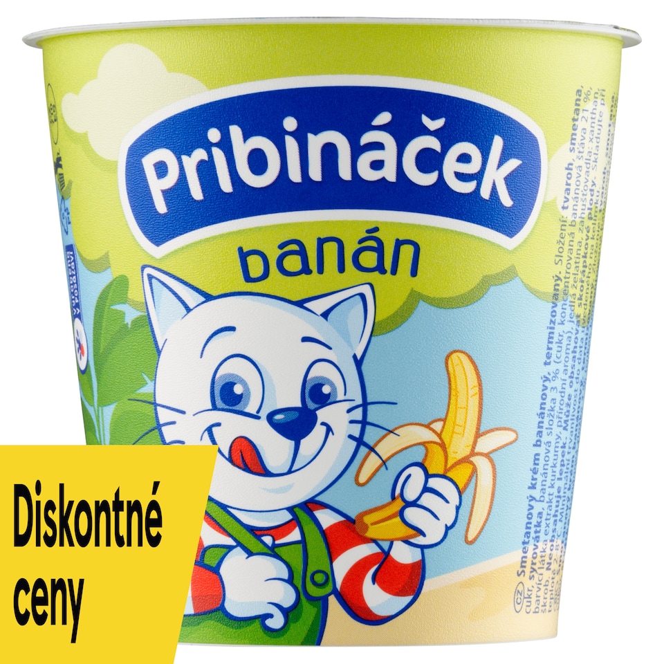 obrázok 1 z Pribináček Banán 125 g