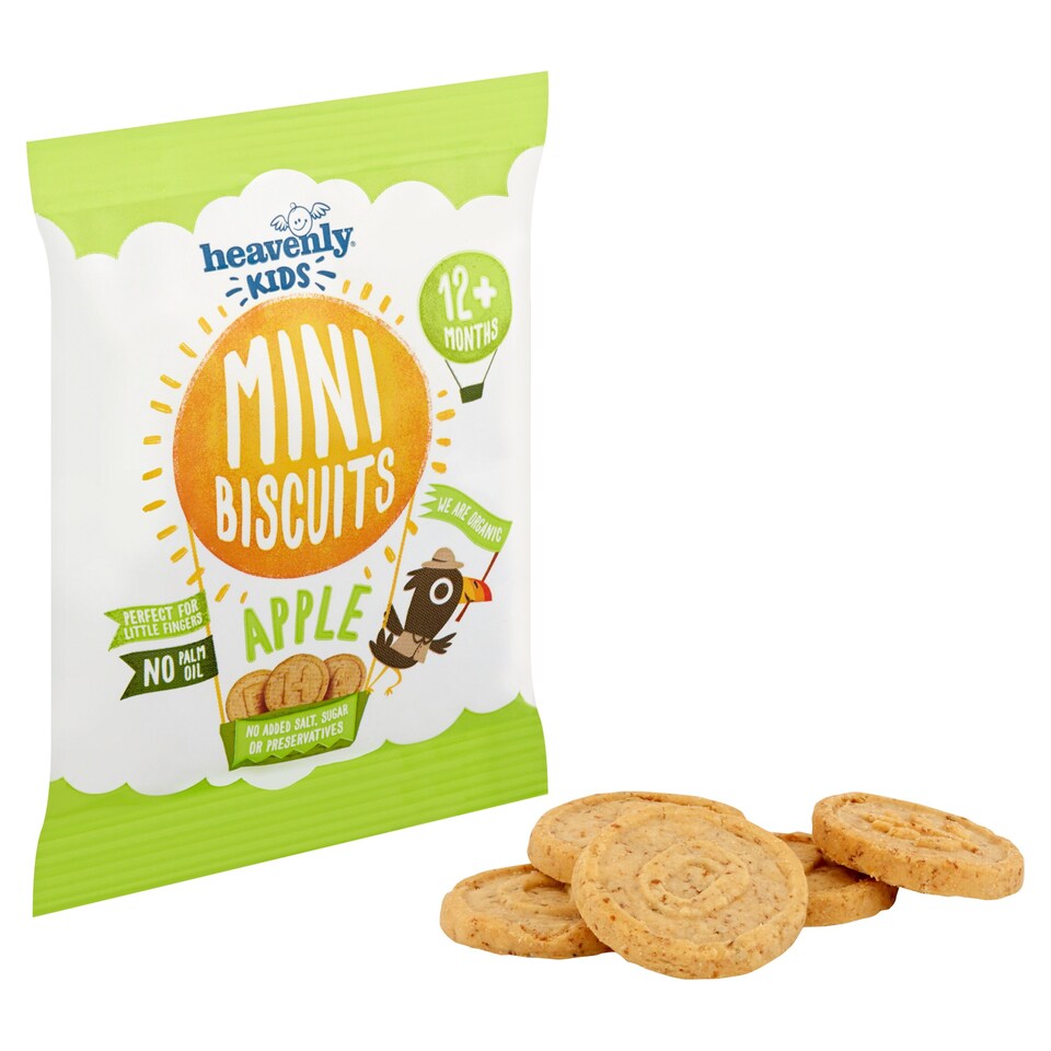 image 1 of Heavenly Mini Biscuits Apple 30G