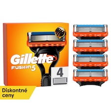 Gillette Fusion5 Náhradné Holiace Hlavice pre Mužov s 5 Čepieľok, Zarovnávajúca Čepieľka