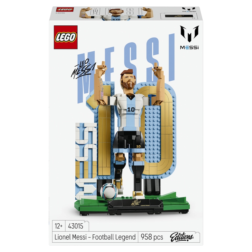 LEGO Editions 43015 Lionel Messi - Futball-legenda  1. kép