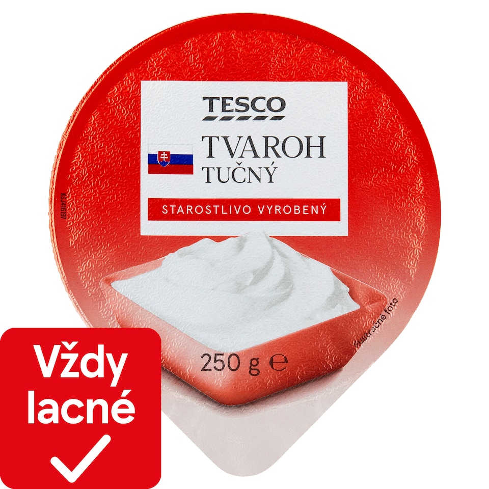 Tesco Tvaroh tučný 250 g