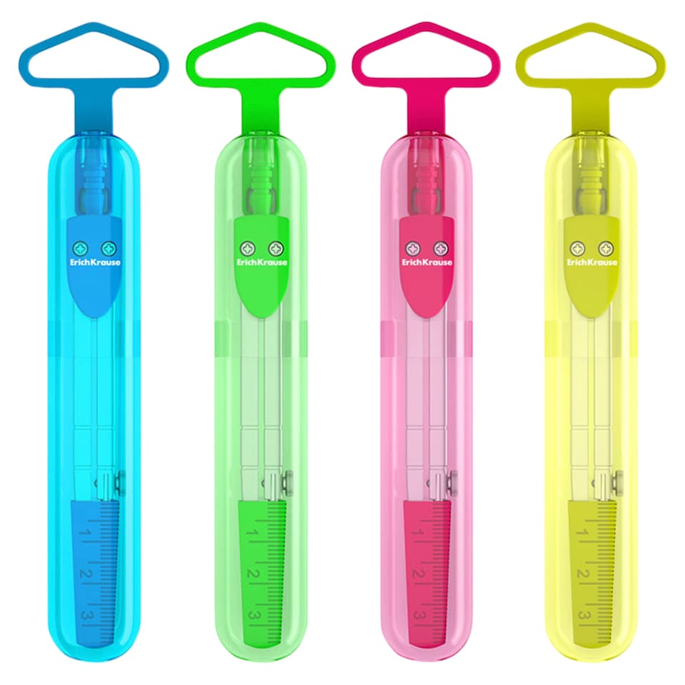 Obrázek 1 pro produkt Erich Krause Kovové kružítko neon 120 mm