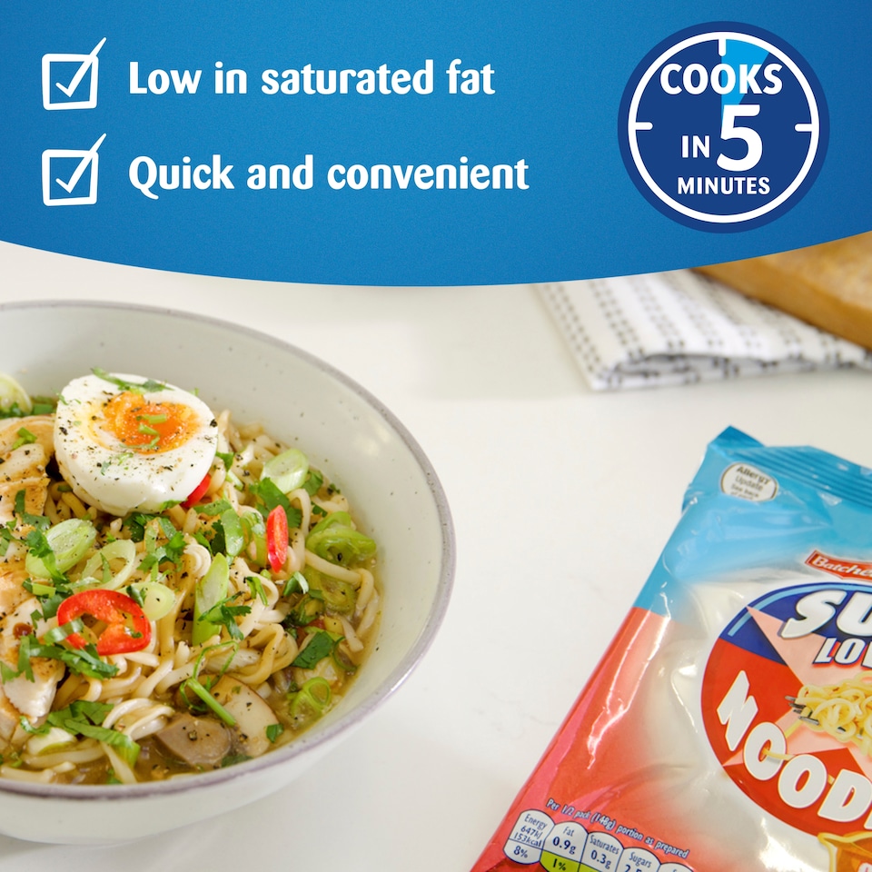 image 1 of Batchelors Low Fat Super Noodles - Chilli Chicken Flavour 81g