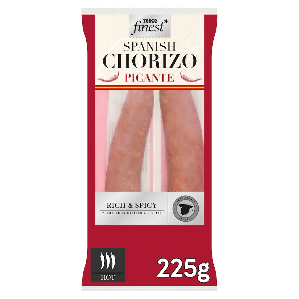 image 1 of Tesco Finest Spanish Spicy Chorizo Ring 225G