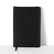 image 2 of Paperchase Agenzio Medium Black Ruled Notebook
