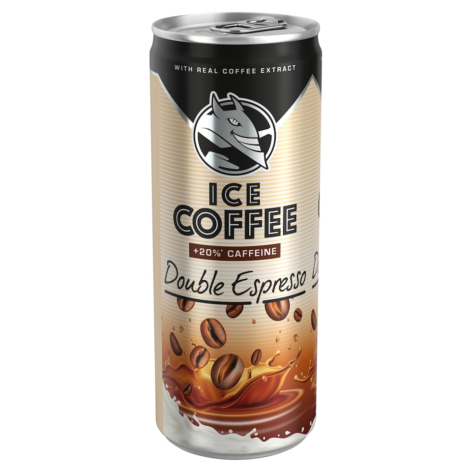 image 1 of Ice Coffee Double Espresso UHT Drink with Milk and Coffee Extract 250 ml