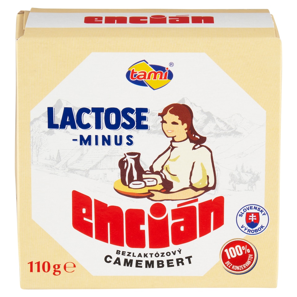 obrázok 1 z Tami Lactose Minus Encián Camembert bezlaktózový 110 g