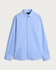 image 4 of F&F Regular Fit Pure Cotton Formal Shirt in Blue