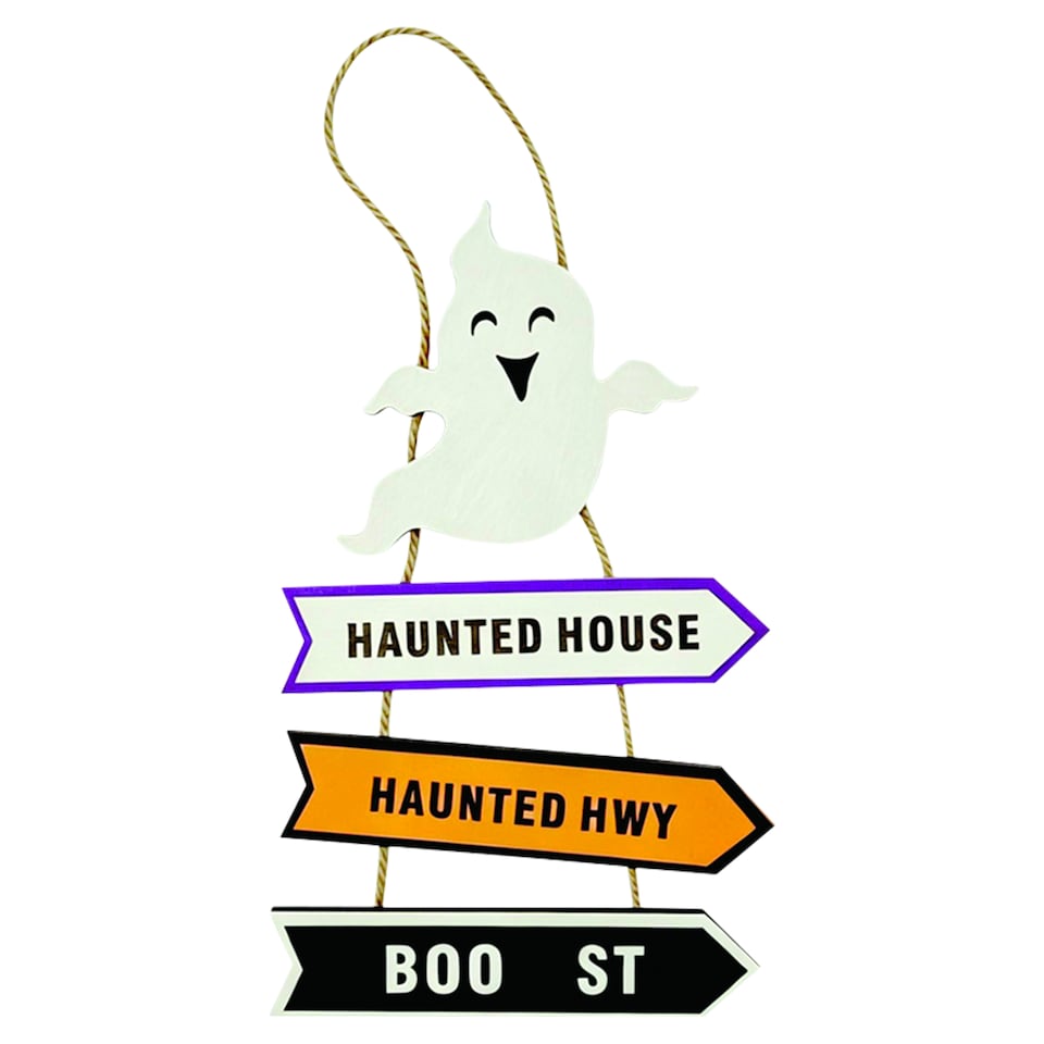 Obrázek 1 pro produkt Mobil Digital Halloween závěsná dekorace na dveře 15 x 25 x 0,5 cm