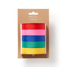 Paperchase Cosmic Chrismas 5 Pack Ribbon Set