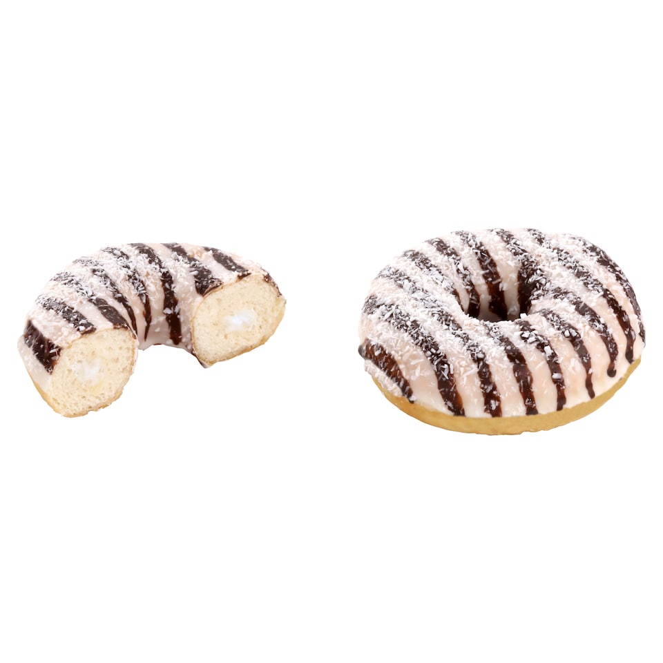 Obrázek 1 pro produkt Donut s kokosem a krémovou náplní 70g