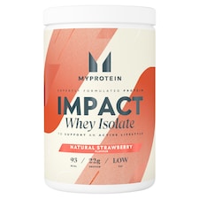 My Protein Impact Whey Isolate Powder Natural Strawberry Flavour 480g
