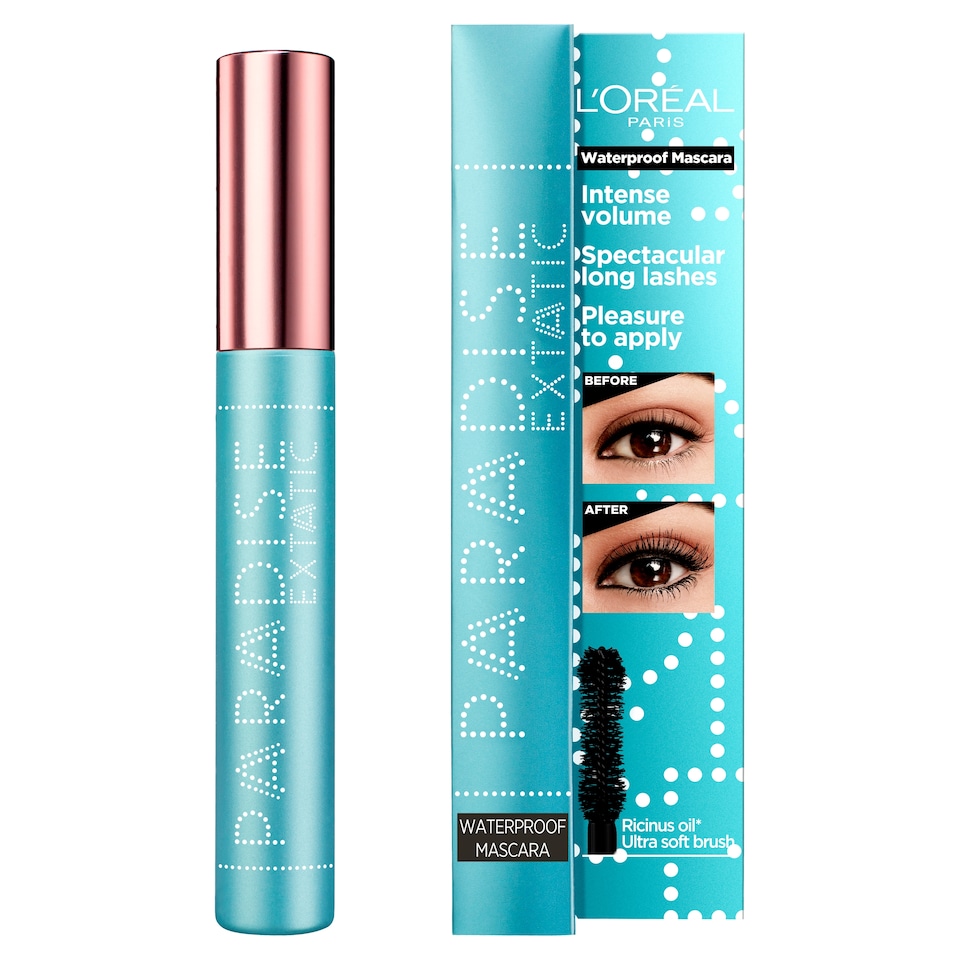 image 1 of L'Oreal Paris Paradise Waterproof Mascara - Black 6.4ml