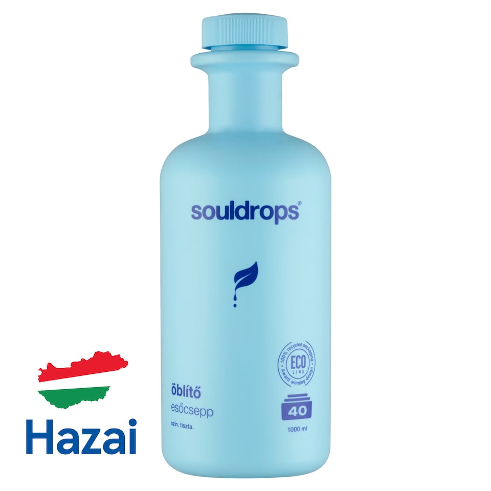 Souldrops Esőcsepp Fabric Softener 40 Washes 1000 ml