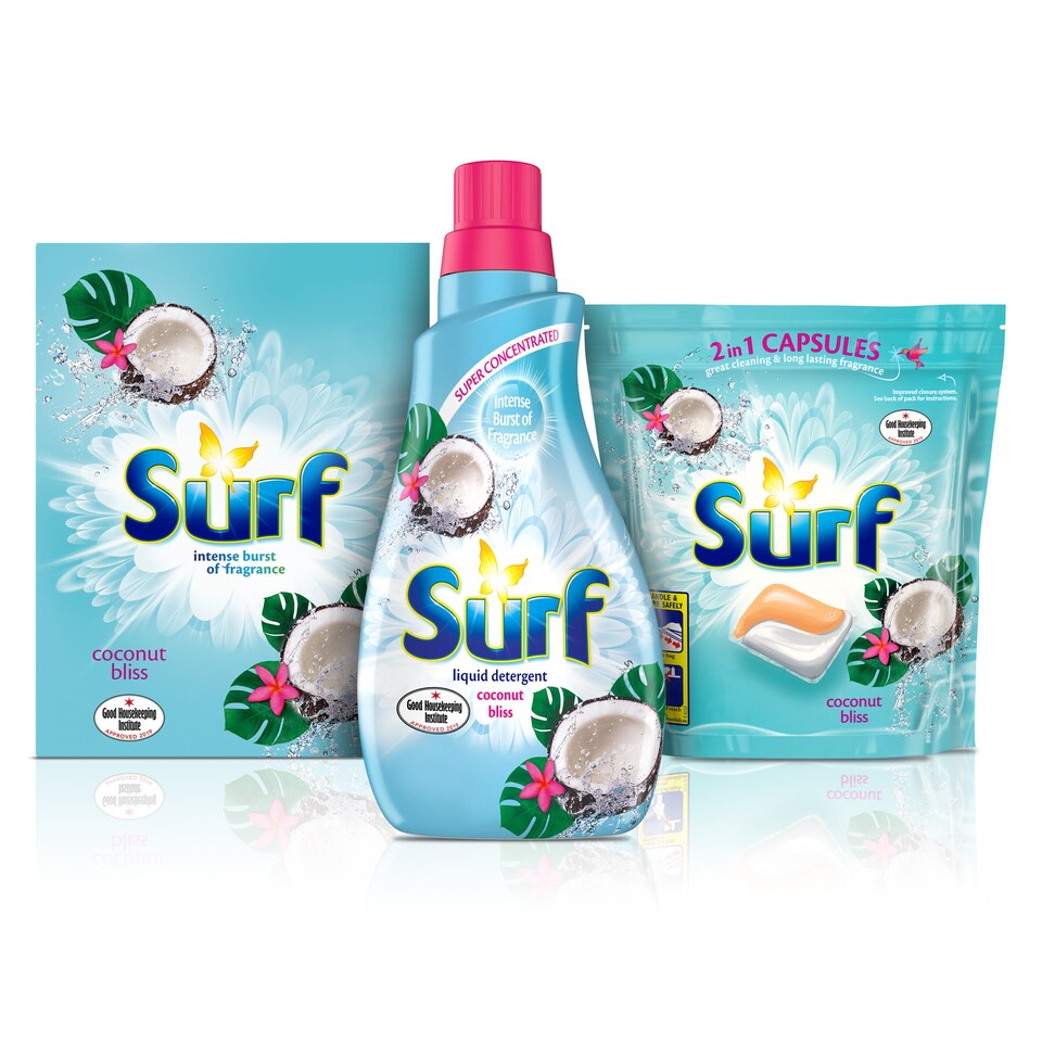 image 1 of Surf Coconut Bliss Washing Liquid 25 Washes 875Ml